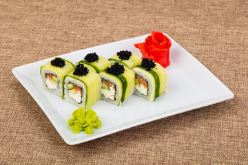 Japanese salmon roll