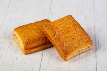 Sweet tasty hot coockies