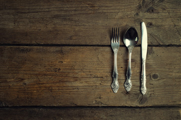 vintage used cutlery