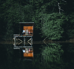 Die Anglerh&uuml;tte