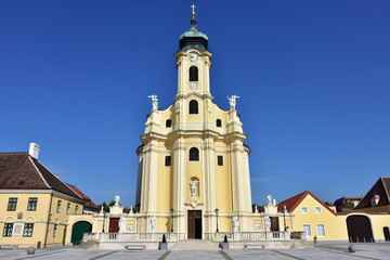 Fototapeta na wymiar parish church in Laxenburg,Austria