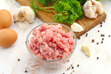 Raw minced meat