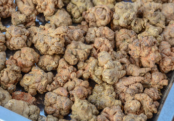Dried herbal for sale in Sichuan, China