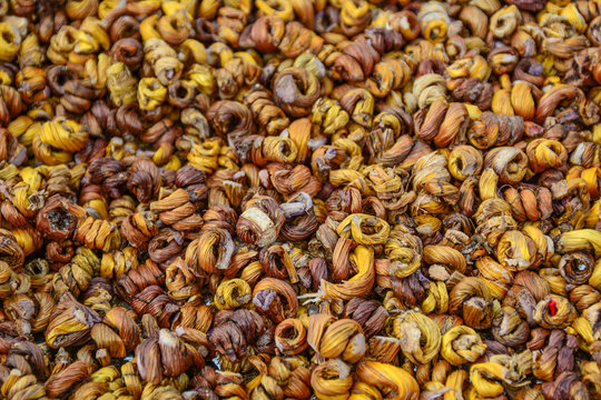 Dried herbal for sale in Sichuan, China