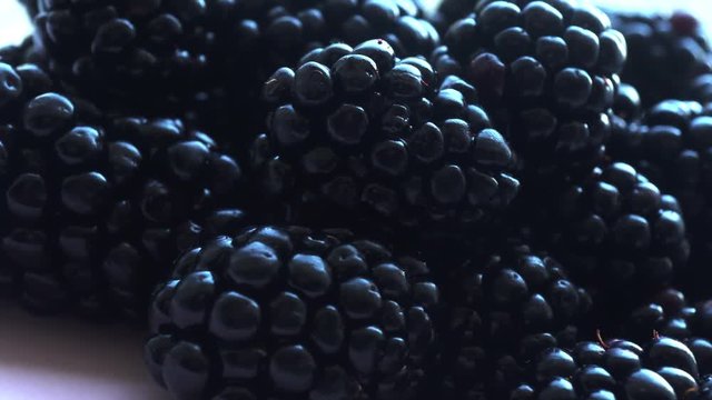Macro Blackberry Rotation