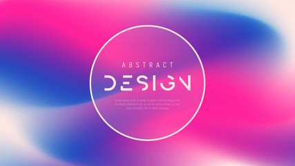 Vector abstract colorful background, trendy futuristic gradient 