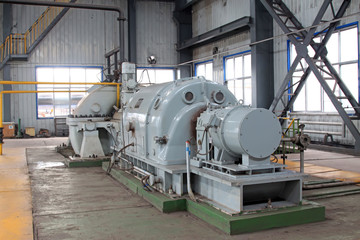 blast furnace TRT Unit in a power plant