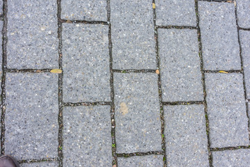 grey concrete sidewalk surface with clear lines