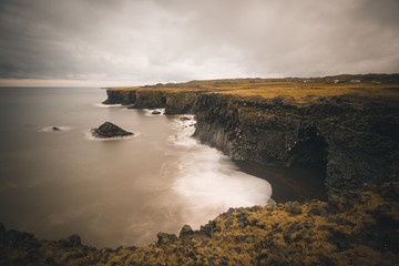Iceland coast Landscape, Snæfellsbær