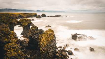 Iceland coast Landscape, Sn&aelig;fellsb&aelig;r