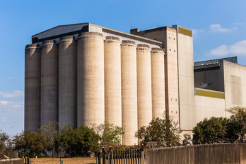 Silos Grain Storage Building Maize Wheat Agriculture Products Factory