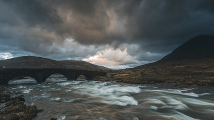 UK, Scotland sligachan landscape