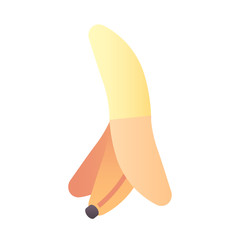 Banana gradient illustration
