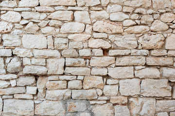 Old stone wall surface as background, wallpaper.