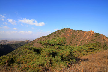 blue sky and white clouds