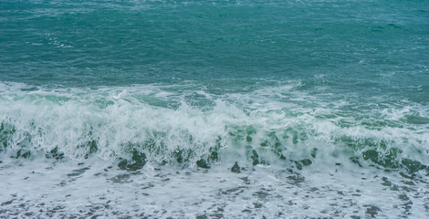 Adjarian coastline of Black sea