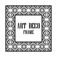 Fototapeta premium Art Deco Frame