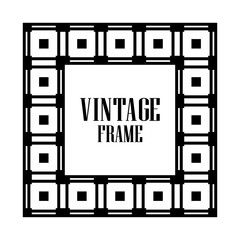 Obraz premium Art Deco Frame