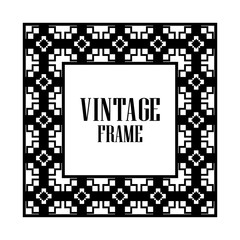 Fototapeta premium Art Deco Frame
