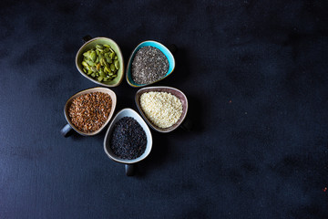 Organic food concept