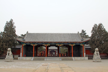 Chinese traditional style great palace gate