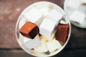Delicious Homemade Marshmallows - Chocolate, Papaya, Vanilla and Berry