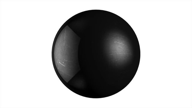 Black Bowling Ball with Holes. Bowling, ball.