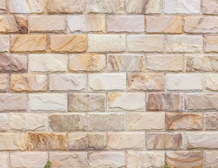 Fototapeta premium brick stone rock wall texture pattern background