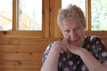 Portrait of a mature woman