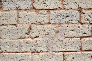 Adobe walls in an old building