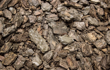 Tree chips.