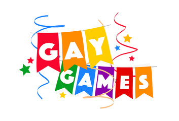 Gay Games / guirlande de fanions