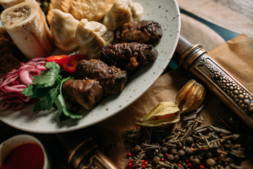 Mongolian traditional food