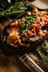 Mongolian traditional food