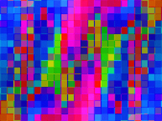 Colorful Abstract Tiles Backdrop