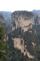TianZi Mountain natural scenery