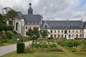 Abbaye de Valloires dans la Somme, France