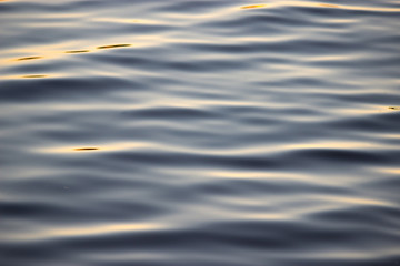 Isolated close-up of ripples