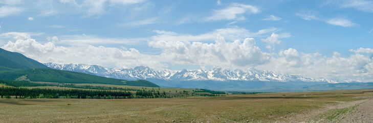 Panorama of the Altai
