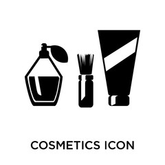 cosmetics icons isolated on white background. Modern and editable cosmetics icon. Simple icon vector illustration.