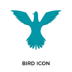 bird icons isolated on white background. Modern and editable bird icon. Simple icon vector illustration.