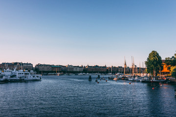 Naklejka premium Stockholm city