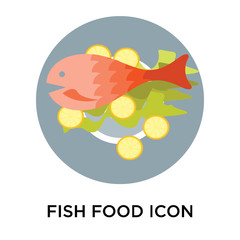 fish food icons isolated on white background. Modern and editable fish food icon. Simple icon vector illustration.
