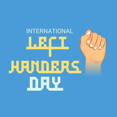 International Left-handers Day.