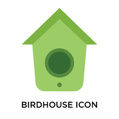 birdhouse icons isolated on white background. Modern and editable birdhouse icon. Simple icon vector illustration.