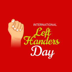 International Left-handers Day.