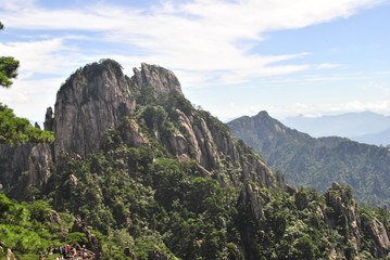 The Yellow Mountain in China