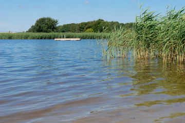 Hülltofter Tief - ein wunderschöner natürlicher Badesee an der Nordsee