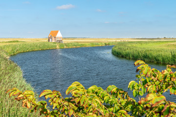 Sommer, Sonne, Nordsee, am Hojer Kanal in Dänemark