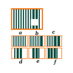 IQ test. Choose correct answer. Logical task, educational game for kids. development of logic, iq. Task game what comes next, Vector illustration